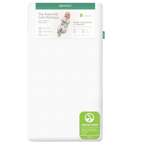 Newton Baby Essential Crib Mattress - Safe, Ultra-Breathable & Machine Washable Infant Crib Mattress, Removable Cover, Thick Cushion - White