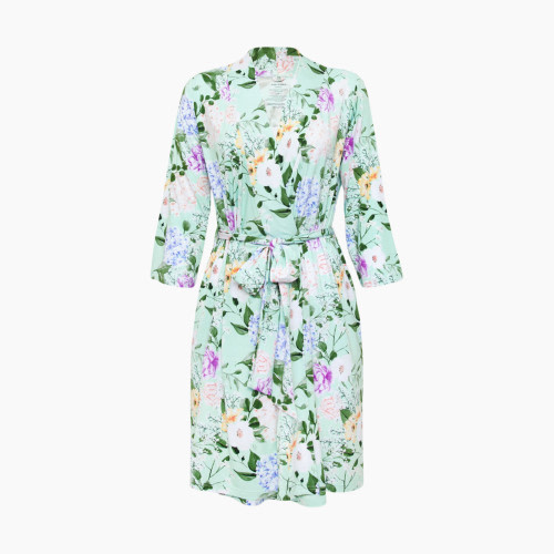 Posh Peanut Mommy Robe - Erin Mint, Small