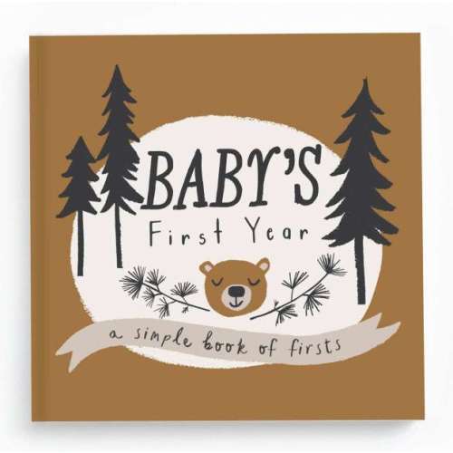 Monica + Andy Lucy Darling Little Camper Memory Baby Book