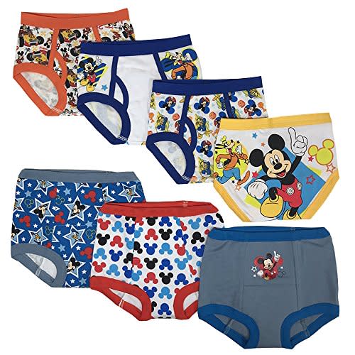 Disney boys Mickey Mouse Potty Training Pants and Starter Kit With Stickers & Tracking Chart