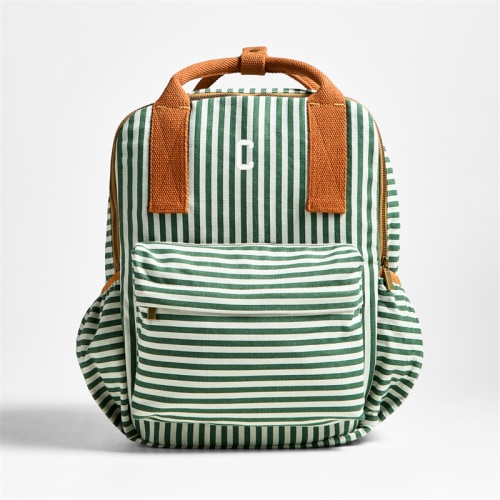 Personalized Pathfinder Medium Forest Stripe Kids Cotton Backpack