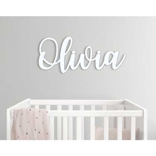 Wooden Name Sign Baby Name Sign Nursery Name Sign Custom Name Sign Wooden Letters Wood Name Sign Wall Name Sign Baby Name Cutout