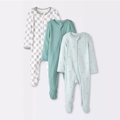 Long sleeve zipper onesies - various sizes