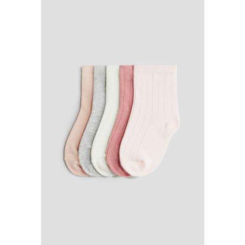 5-PACK KNIT SOCKS