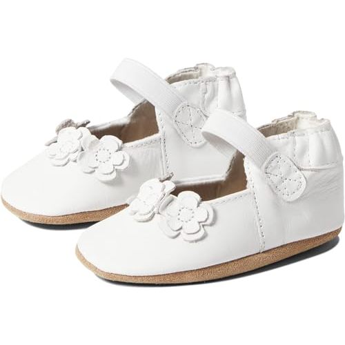 Robeez Baby Girls and Unisex Soft Soles Slip-Resistant Crib Shoes Slippers for Infant and Toddler, 0-24 Months