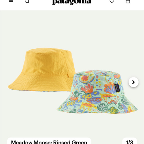 Patagonia Baby Sun Bucket Hat