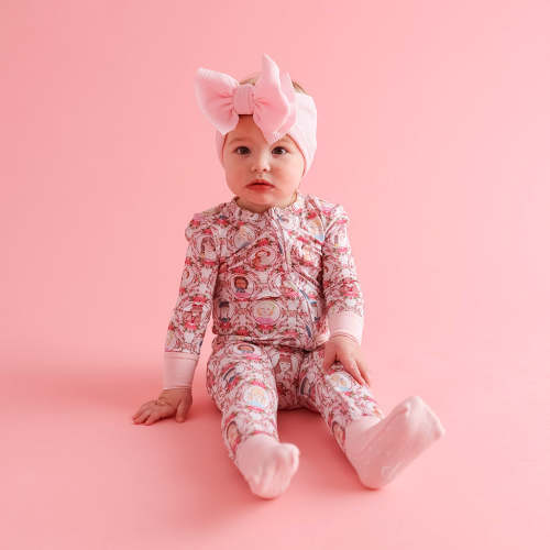 American Girl® 2-way zipper, bamboo pajamas