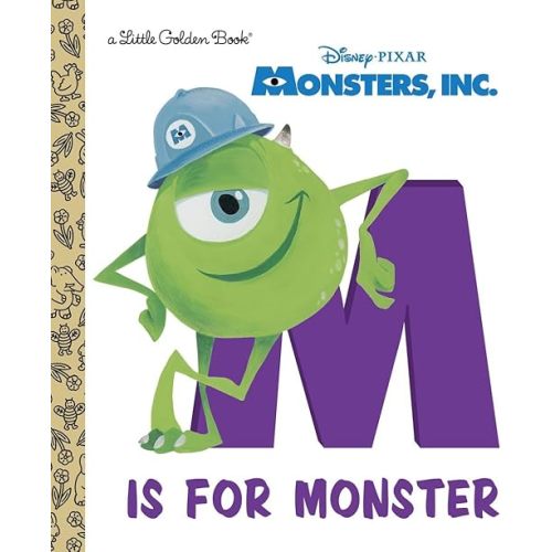 M Is for Monster (Disney/Pixar Monsters, Inc.) (Little Golden Book) Hardcover – Picture Book, July 22, 2014
