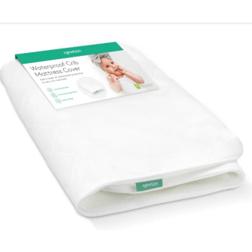Extra Waterproof Crib Mattress Cover - Standard / Cloud White