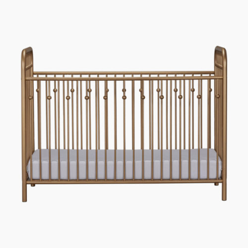 Little Seeds Monarch Hill Ivy Metal Crib - Gold