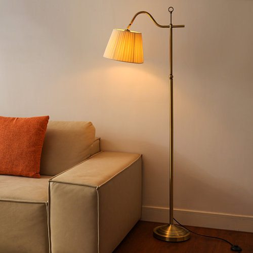 Mercer41 Maraia 62.2'' Golden Arched/Arc Floor Lamp & Reviews | Wayfair