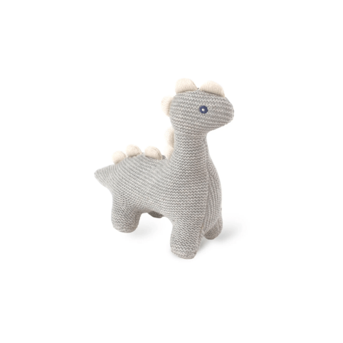 Organic Cotton Dino Stuffed Animal Toy