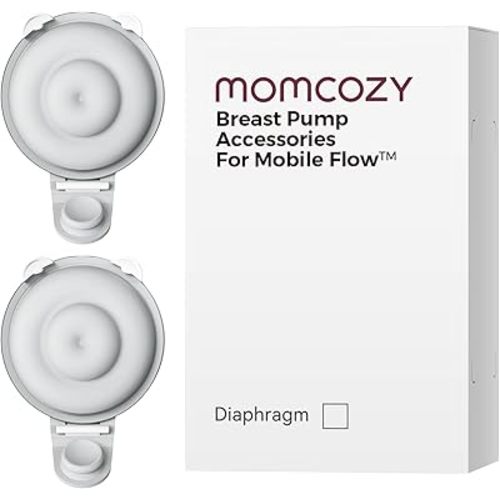 Momcozy Original Replacement Accessories for Upgraded Mobile Flow | Upgraded M9,Original Upgraded M9 Breastfeeding Parts,Double-Layed Diaphragm,2 Pack