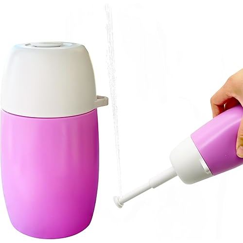 Portable Bidet Bottle - Handheld All-in-One Personal Bidet Bottle , 12.2 oz, for Personal Hygiene, Outdoor Camping, Prenatal and Postpartum Menstrual Care, Perineal and Hemorrhoidal Treatment