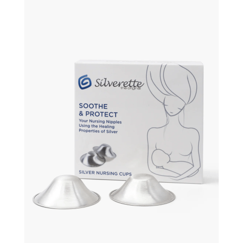 The Original Silverettes Silver Nursing Cups for Breastfeeding