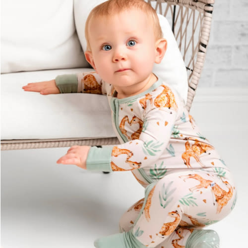 Mother's Love (Giraffe) Romper