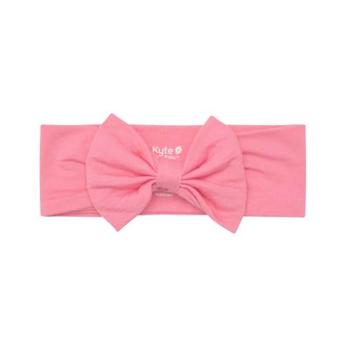 Bow Headband in Guava