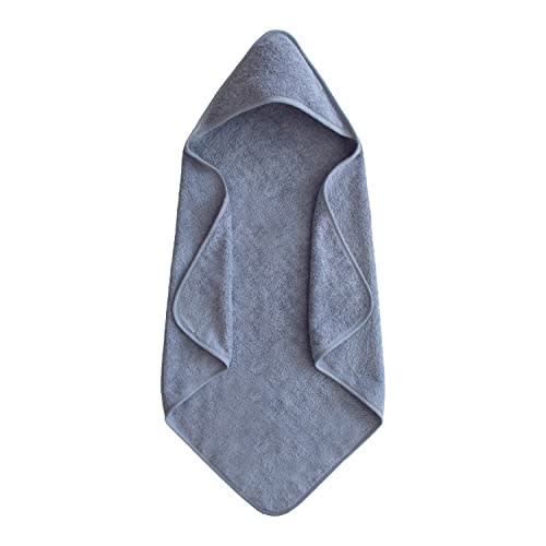 mushie Baby Hooded Towel | Organic Cotton (Tradewinds)