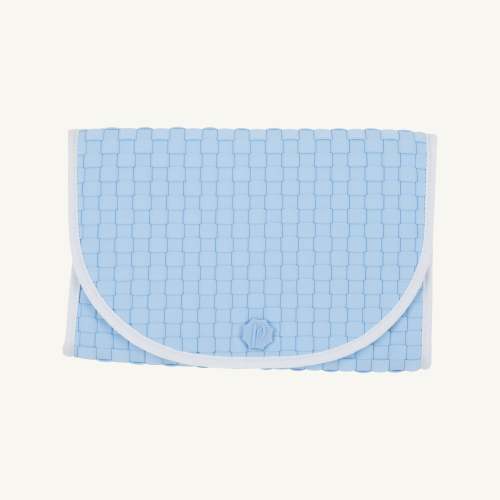 T.B.B.C. x Pluie Pret Changing Clutch - Buckhead Blue Gingham
