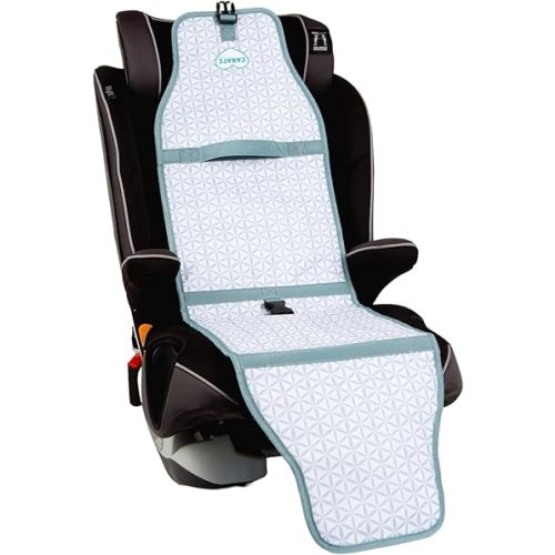 Car Seat Cooler | Car Seat Cooling Pad for Babies, Toddlers, and Kids | Comfortable and Durable Cooling Car Seat Pad for Hot Summer Days | Grey