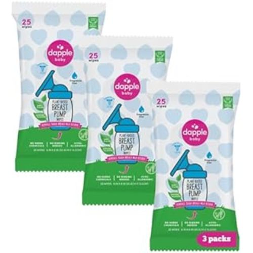 dapple Breast Pump Cleaner Spray Baby, 8 Fl Oz Bottle, Unscented, Plant Based & Hypoallergenic - Removes Milk Residue - Easy Rinse Formula With Oxygenated Vinegar