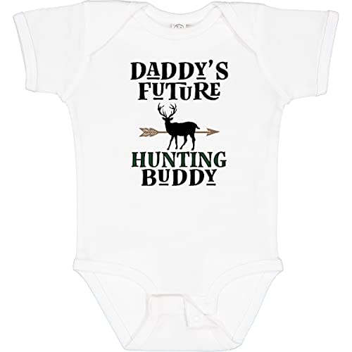 inktastic Daddy Future Hunting Buddy Baby Bodysuit
