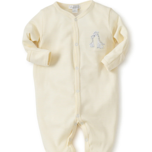 Giraffe Generations Striped Footie