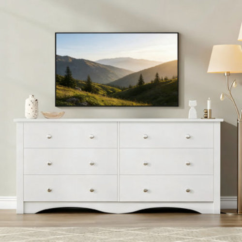 Lark Manor™ Angelynn 6-Drawer Double Dresser & Reviews | Wayfair