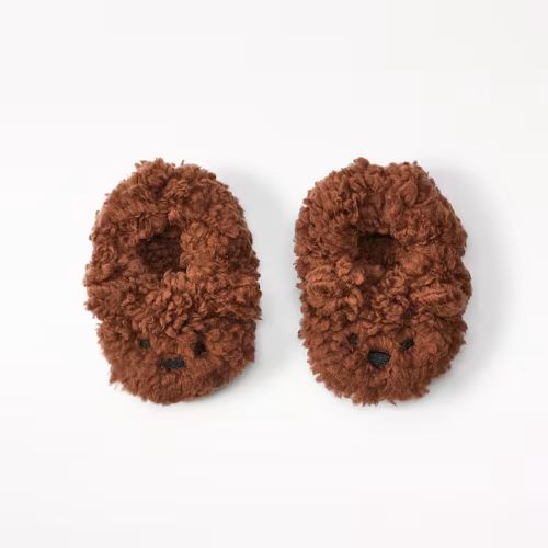 Bear Sherpa Slippers