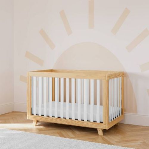 Storkcraft Beckett 3-in-1 Convertible Crib - Natural/White Slats