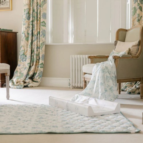 Circus Toile Quilted Playmat