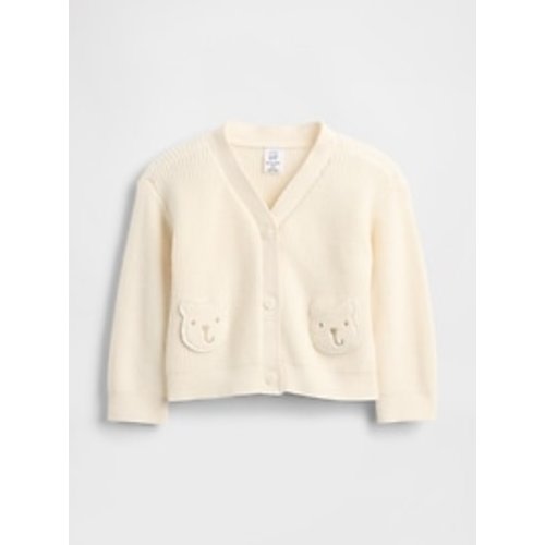 Baby Bear Pocket Cardigan Sweater | Gap