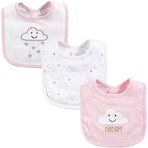 Hudson Baby Unisex BabyCotton Bibs