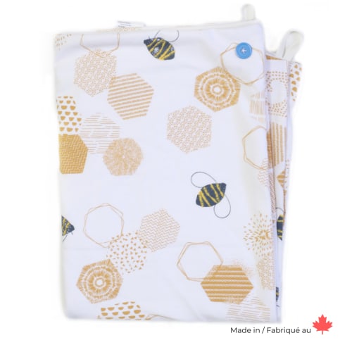 Oneberrie Towel - Large - Bee Print