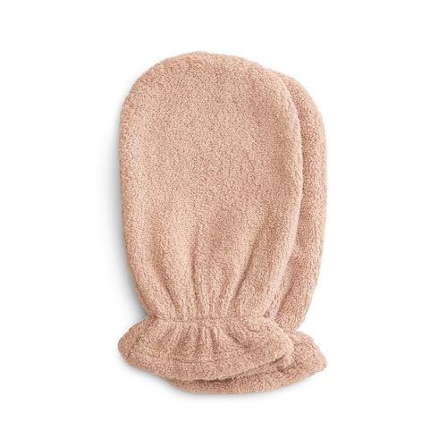 mushie Baby Bath Mitt | Organic Cotton | Pack of 2 (Blush)