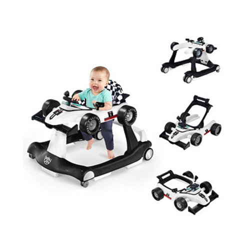 Costway Baby 4-in-1 Baby Walker Foldable Activity Push Walker Adjustable - Macy'sBack ButtonFilter Button