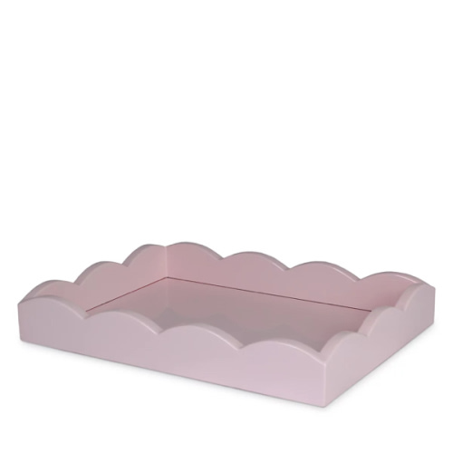 Small Lacquered Scalloped Tray