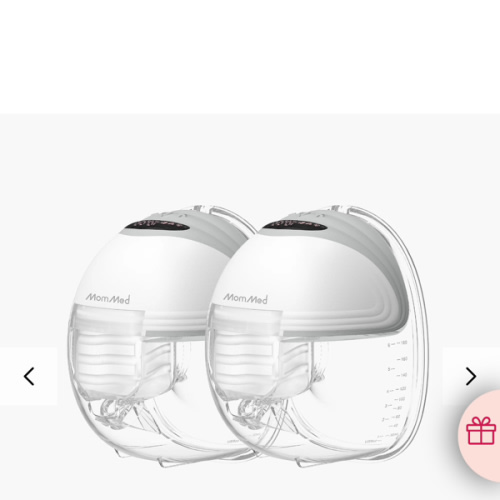 S21 Double Wearable Breast Pump-Tranquil Grey - MOMMED.COM