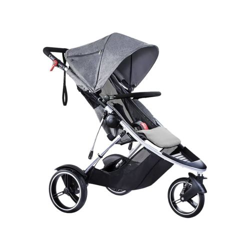 phil&teds Dash Inline Stroller, Grey Marl