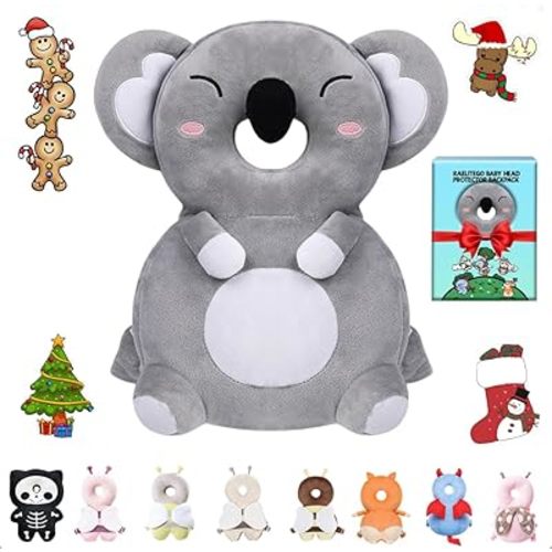 Baby Head Protector Backpack for Falling Crawling and Walking Toddler Essentials Harness Infant Koala Toys Helmets Baby Lover Gifts for 0.5-3 Years 6-12 Months