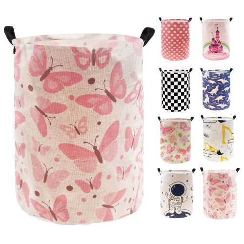 Large Laundry Basket, Waterproof Laundry Hamper Collapsible Organizer Basket for Storage Toy Bins Gift Baskets , Bedroom Clothes Children Nursery Hamper