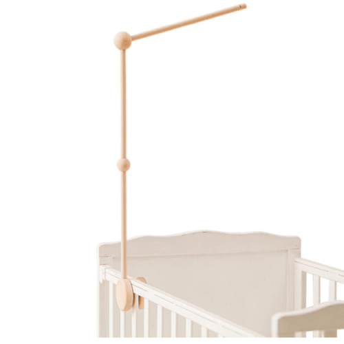Baby Crib Mobile Arm,HBM Wooden Mobile Arm for Crib Mobile Hanger for Crib Baby Girl Nursery Decor