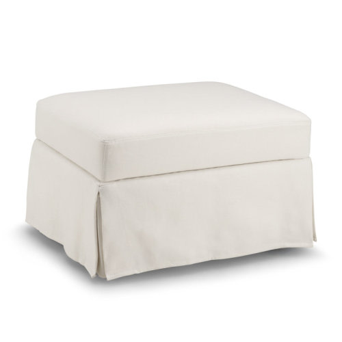 Latitude Run® Slipcover For Bush Home Harper Storage Ottoman With Tray | Wayfair