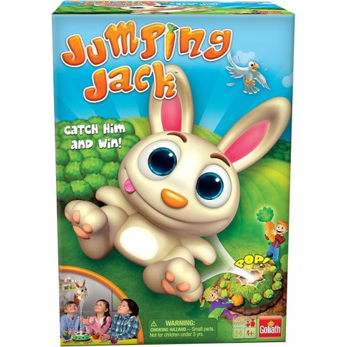Jumping Jack Game by Goliath — Pull Out a Carrot and Watch Jack Jump by Goliath