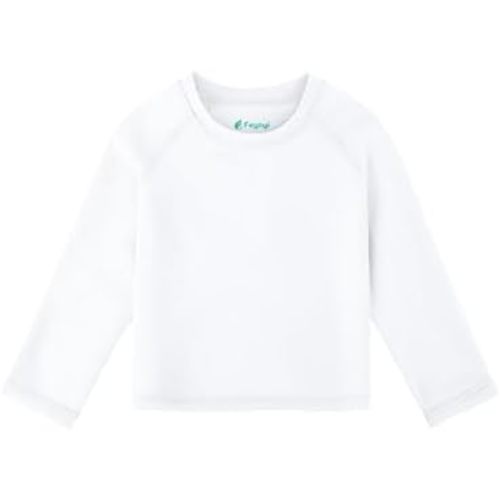 Baby Todder Rash Guard Shirts SPF Long Sleeve Swim Shirts Sun Protection Rashguard Swimwear for Baby Boys Girls