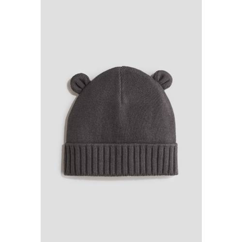 FINE-KNIT COTTON BEANIE