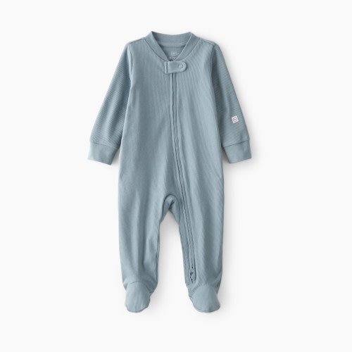 Carter's Little Planet Organic Cotton Sleep & Play Pajamas - Blue, 0-3 M