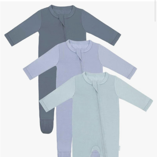 RRP Unisex Baby Footies Pajamas,Rayon Derived From Bamboo,Buttery Soft Sleep 'N Play PJs,2-Way Zipper Closure,0-18 Months
