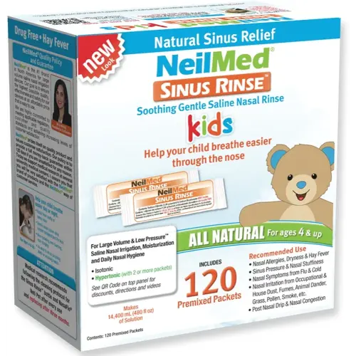 Neil Med Sinus Rinse Pediatric Packets, Premixed 120/box