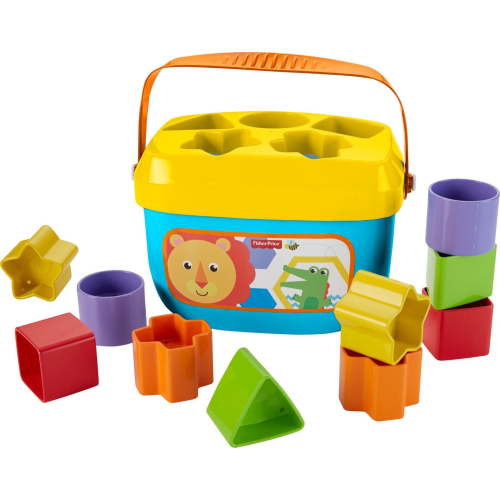 Fisher-Price Baby’s First Blocks Shape-Sorting Toy, for Infants 6+ Months - Walmart.ca